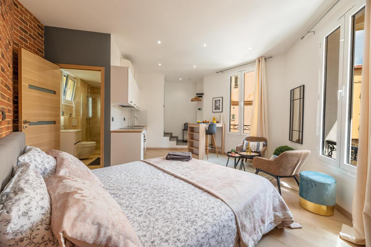 Grand Studio Climatise Tres Proche Monaco Beausoleil Bagian luar foto